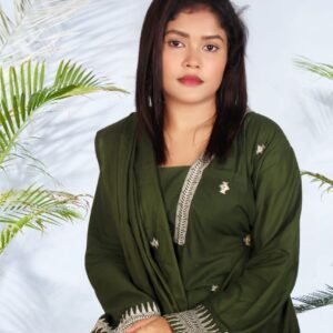 Cotton Fabrics Three Pieces Set