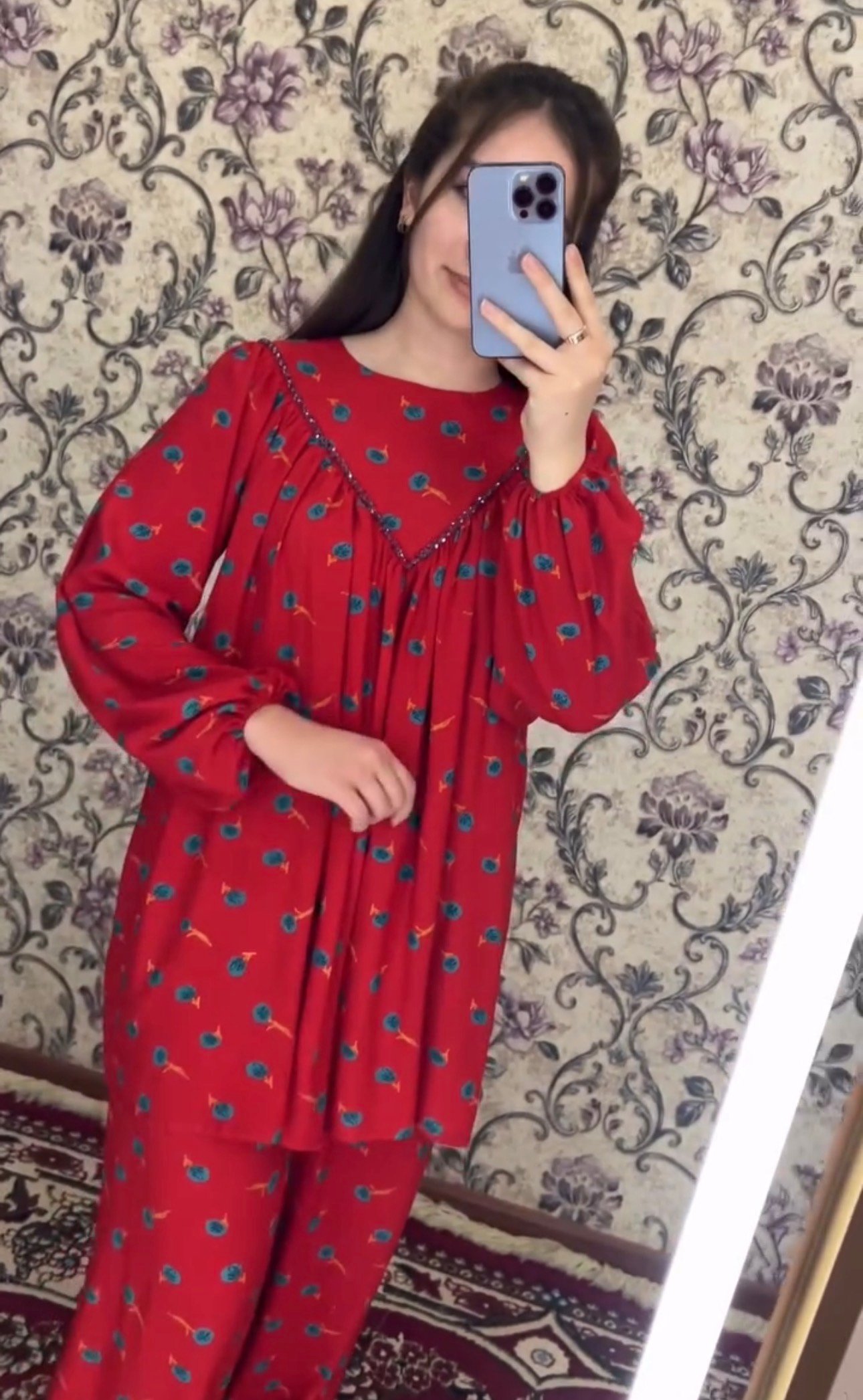 Women's Digital Print 2 Pecs Set