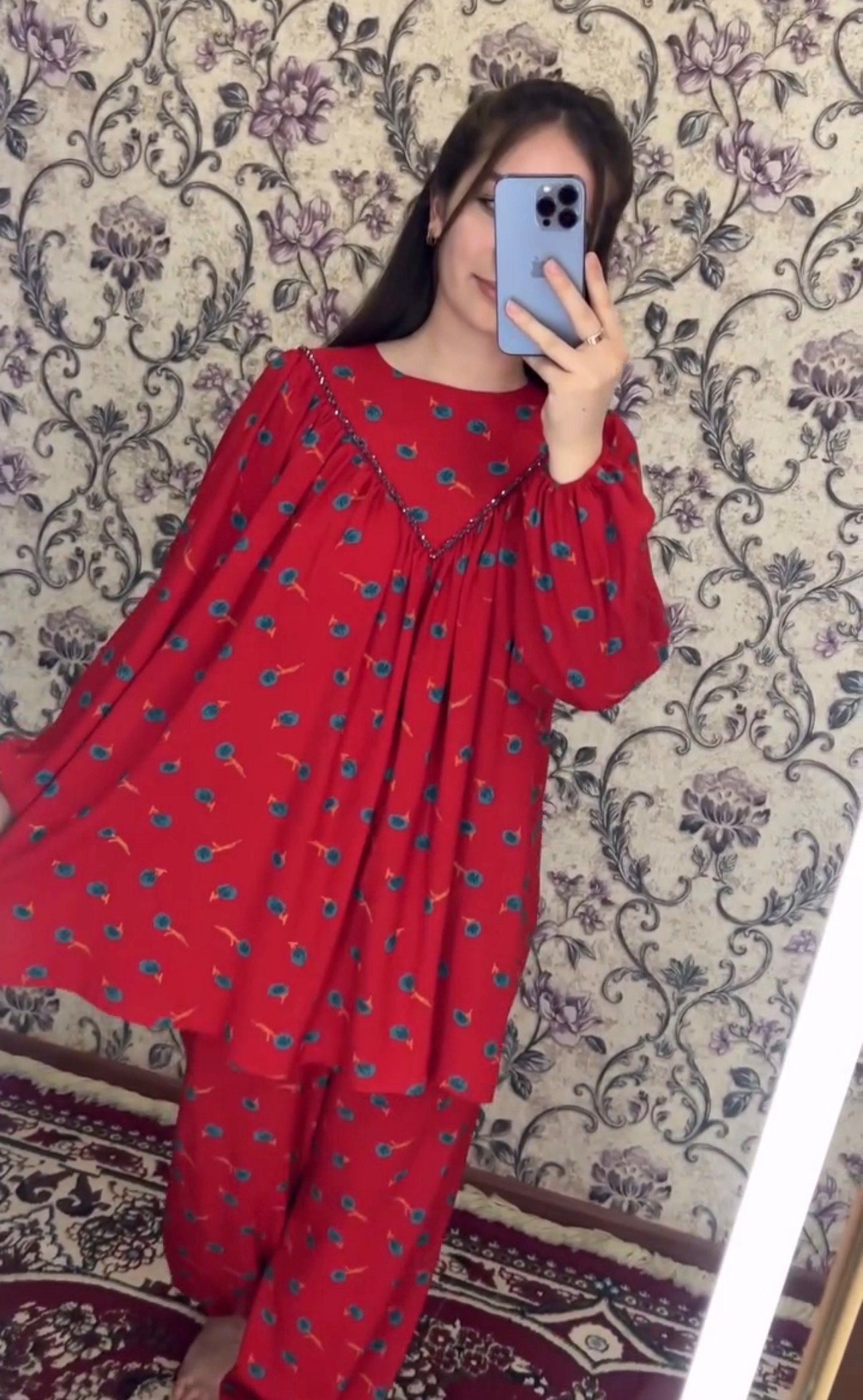 Women's Digital Print 2 Pecs Set - Image 2